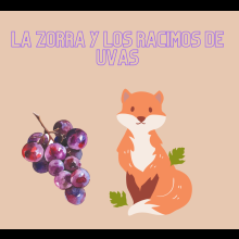 La zorra y los racimos de uvas 